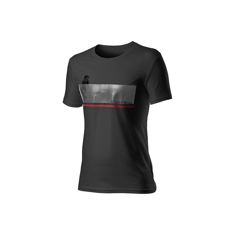 CASTELLI T-Shirt serigrafiada - FENOMENO -Negro